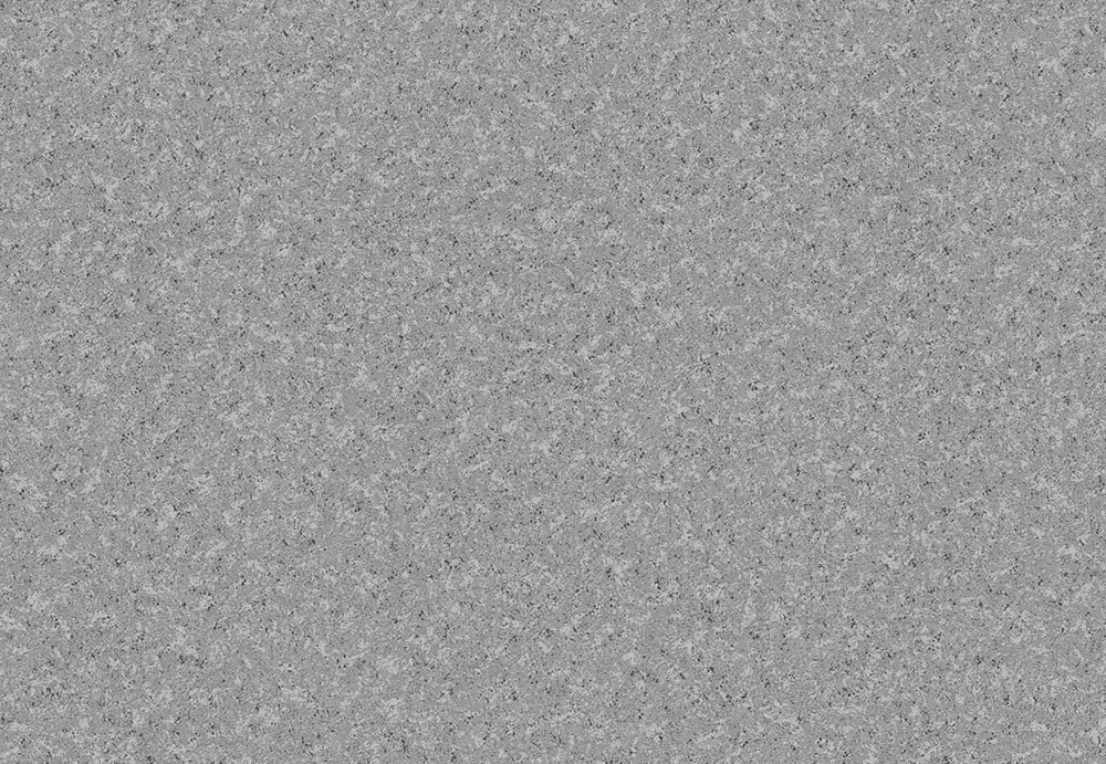 A fine speckle in mid grey, flecked with black and white.