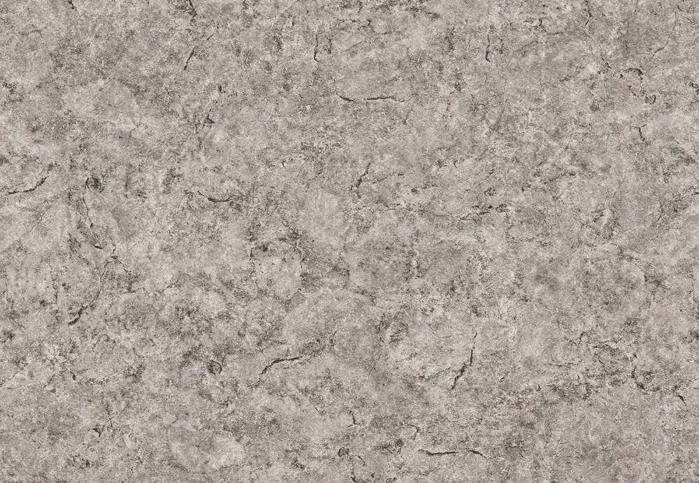 Mottled stone in cool grey, with darker veins running through it.